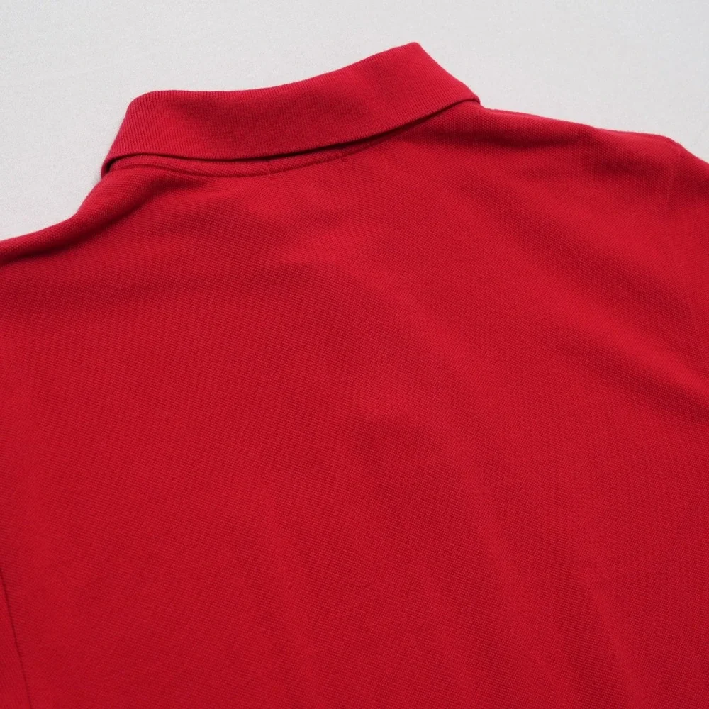 Polo Ralph Lauren Polo Shirt Mens XL Red Short Sleeve Pique Cotton Pony Logo